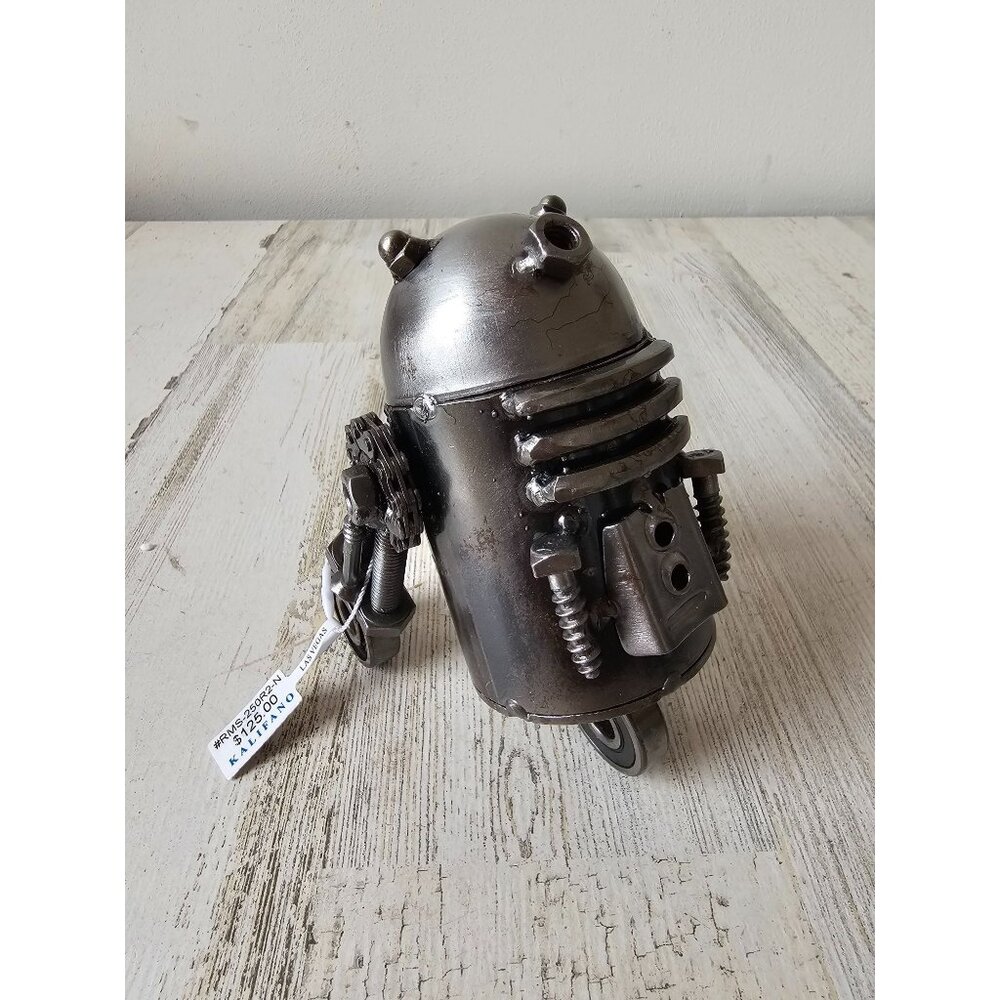 Kalifano R2-D2 Star wars metal art sculpture figurine recycled unique statue‎
